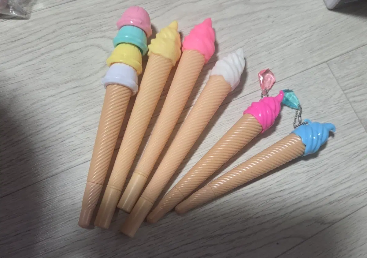 새상품:)아이스크림 젤 펜 세트