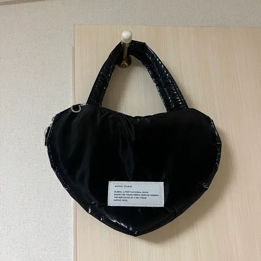 하트 패딩백