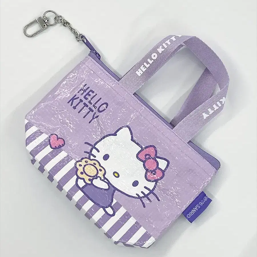 산리오 헬로키티 미니 타포린백 파우치 키링