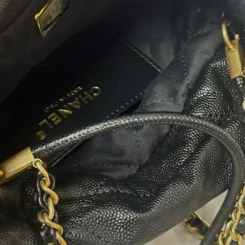샤넬 22 미니 블랙라벨 캐비어!! (카프아님!) 사진 6