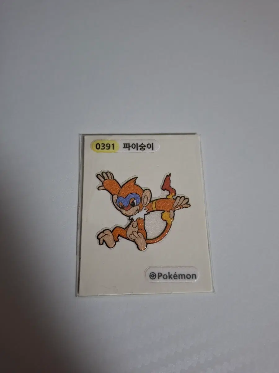 포켓몬 2023 NEW 띠부씰 0391 파이숭이