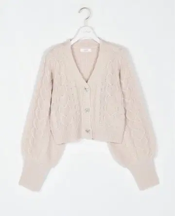 evelyn 에블린 하트 비쥬 가디건