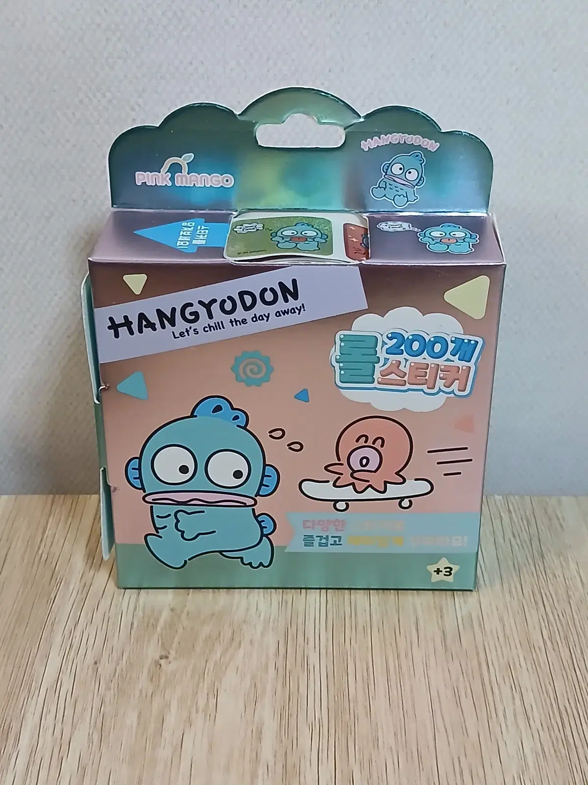 새상품 산리오 한교동 롤스티커