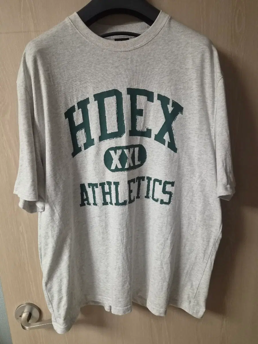 HDEX 바시티 숏 슬래브 오트밀 (XL)