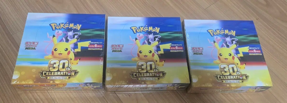 포켓몬 30주년 셀러브레이션 일판(슈링크O)