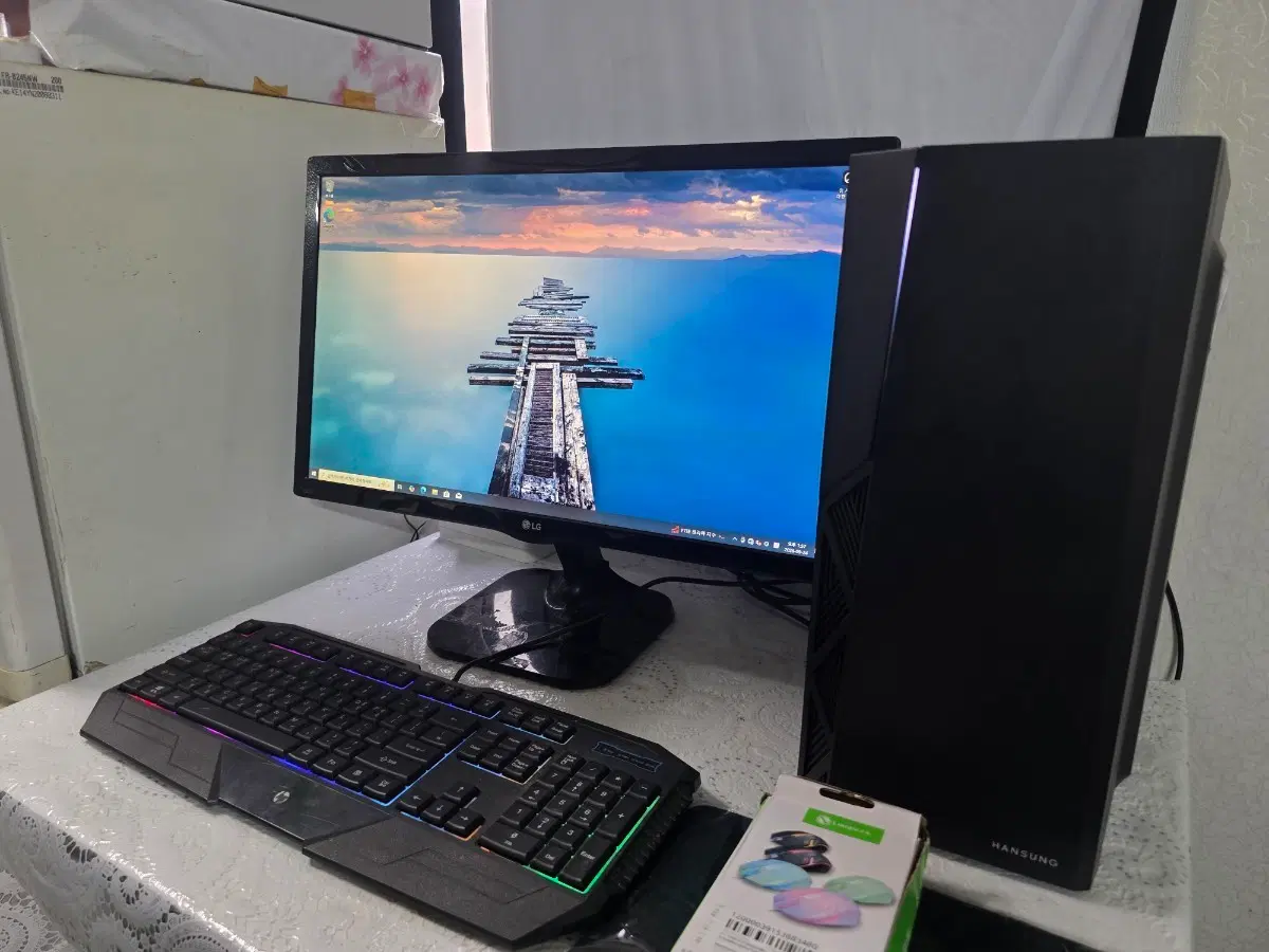 사무용 가성비 데스크탑 i3 10100 16G SSD 256G HDD 1TB