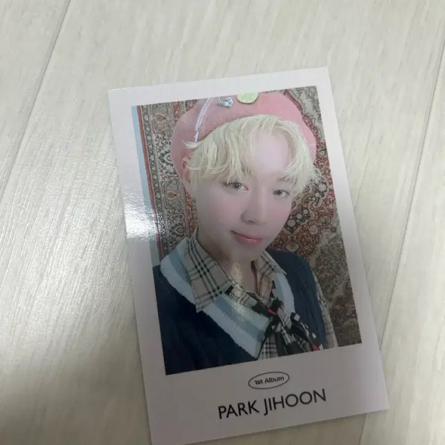 박지훈 포카 Message AGE ver. 앨포