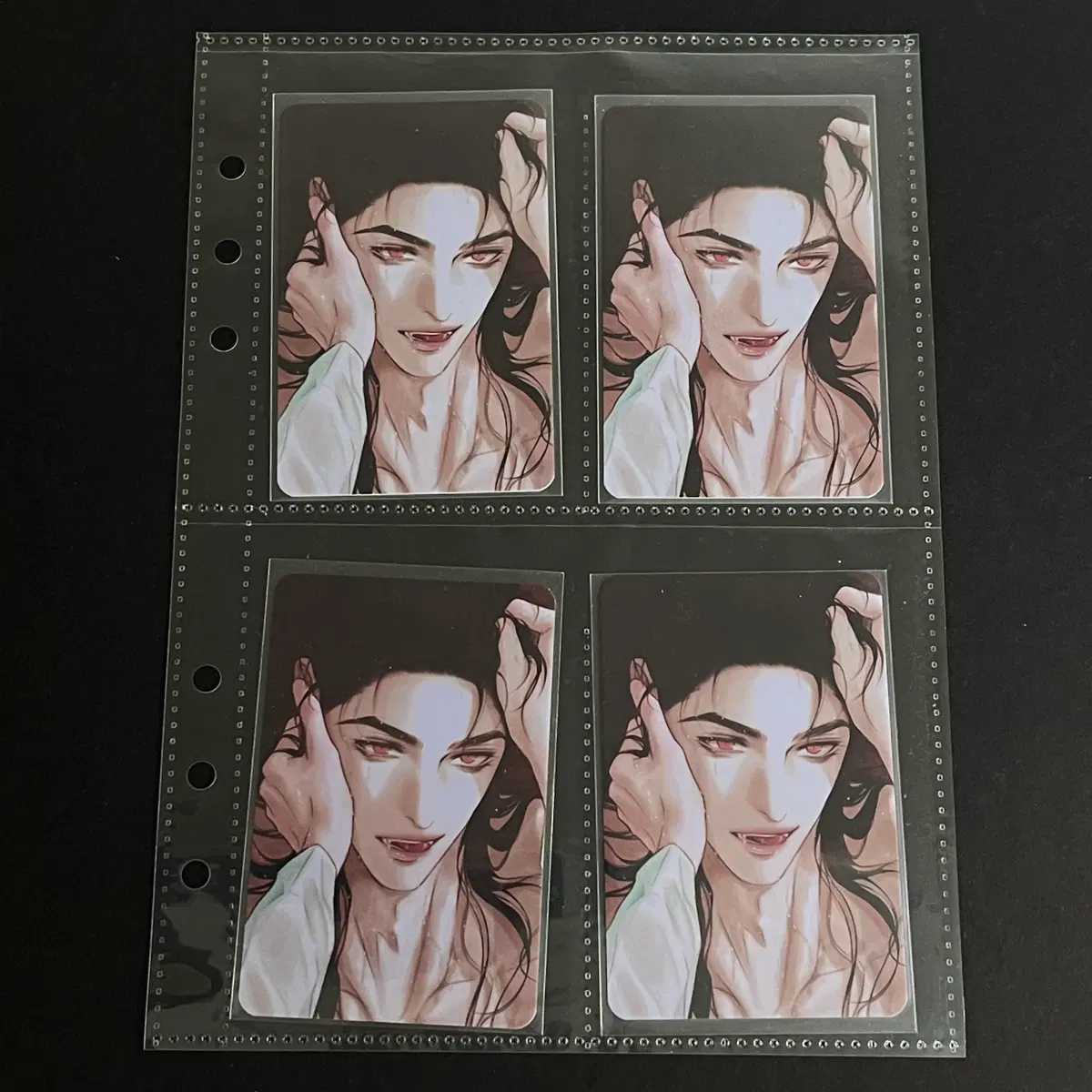 귀야곡 재신 컬렉션 포토카드 포카 4장 일괄