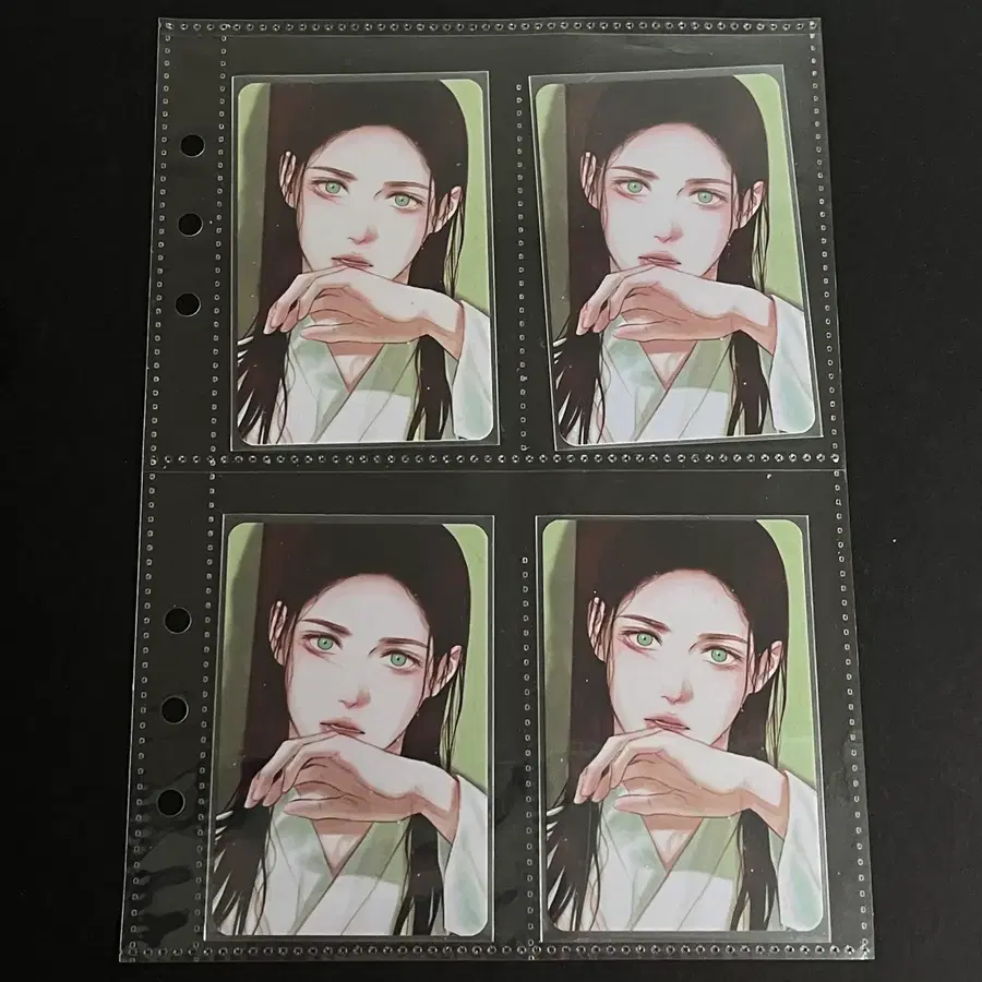귀야곡 이녹 컬렉션 포토카드 포카 4장 일괄