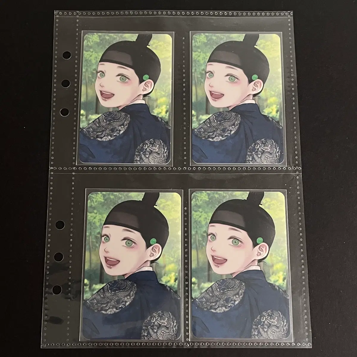 귀야곡 이녹 컬렉션 포토카드 포카 4장 일괄