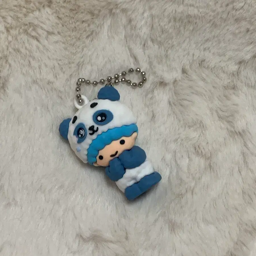 정품 산리오 리틀트윈스타 키키 갸루 판다 파자마 키링