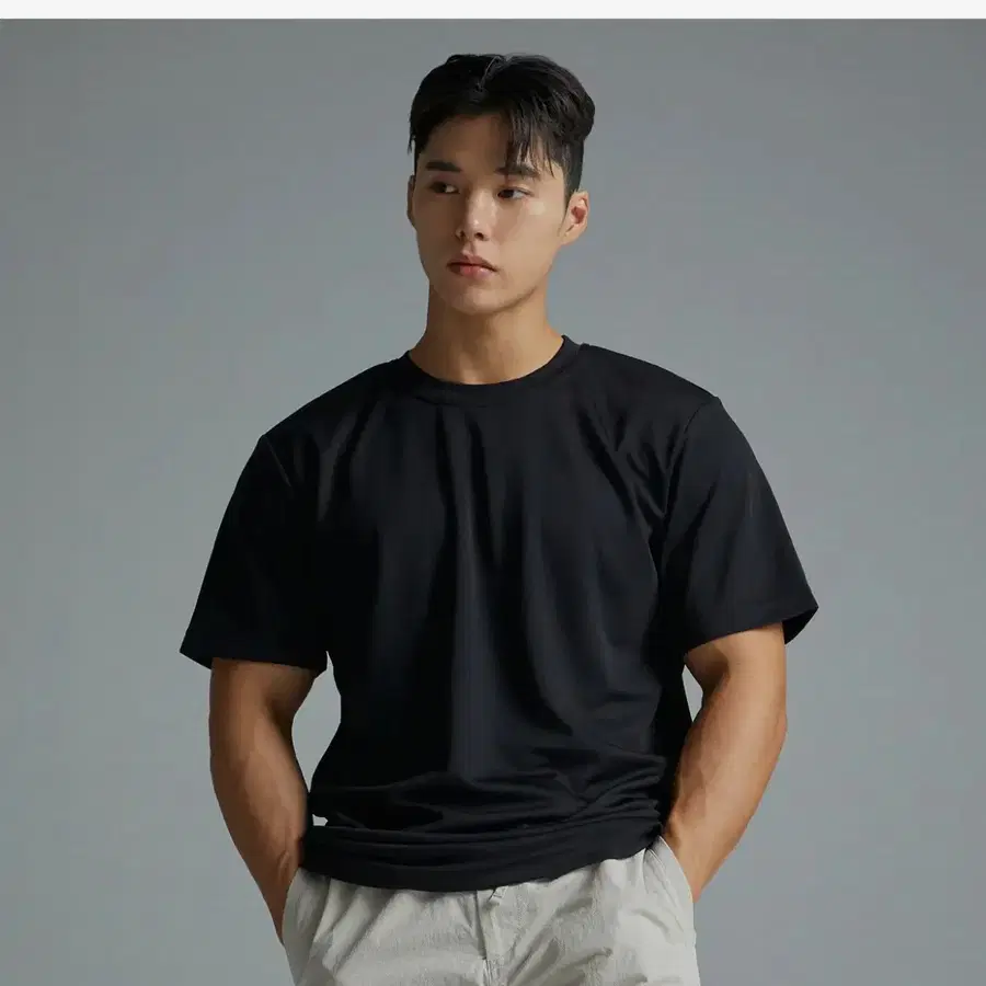 BMF 블랙몬스터핏 무지 쿨론 기능성 쿨 반팔 티셔츠