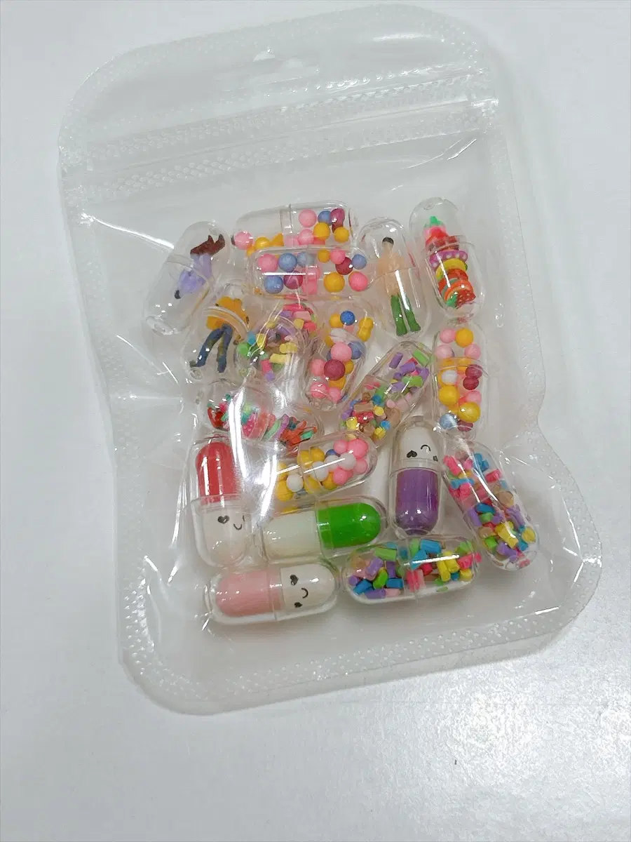 스크랩다꾸 알약 소품 비즈