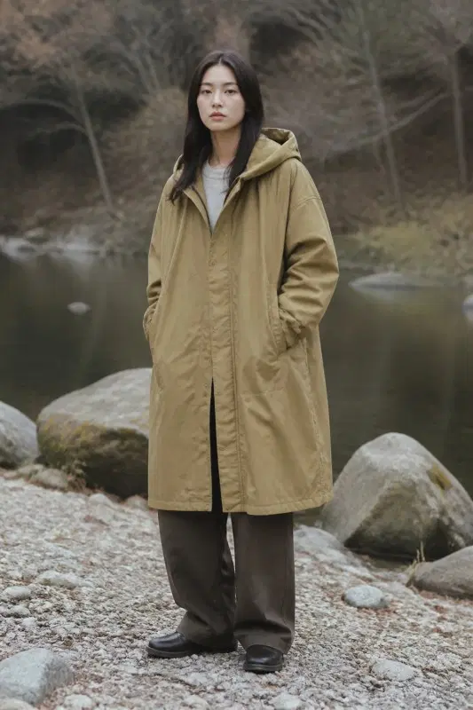 F072 EIDER 코트 77 여 아지구제