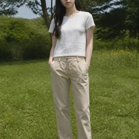 F006 BEANPOLE 바지 66 여 아지구제