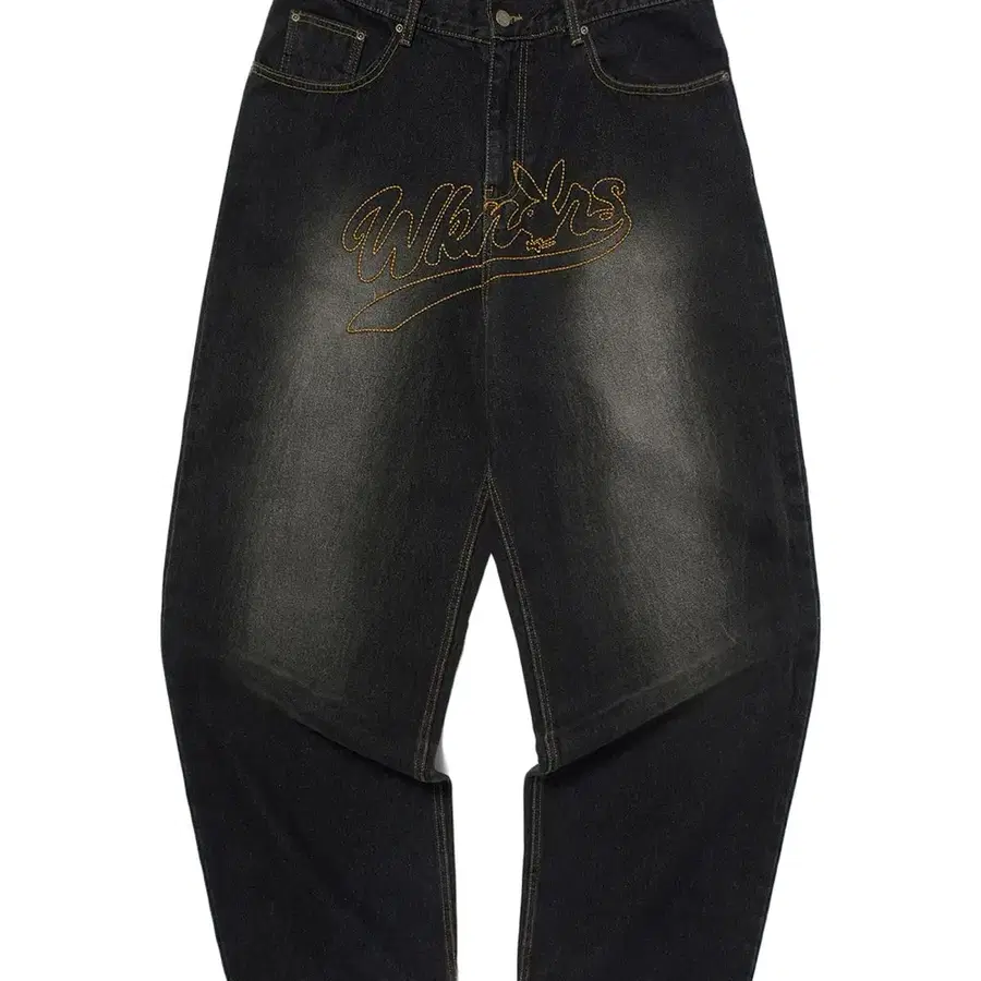 위캔더스 RHD DENIM PANTS BLACK 데님 청바지 L