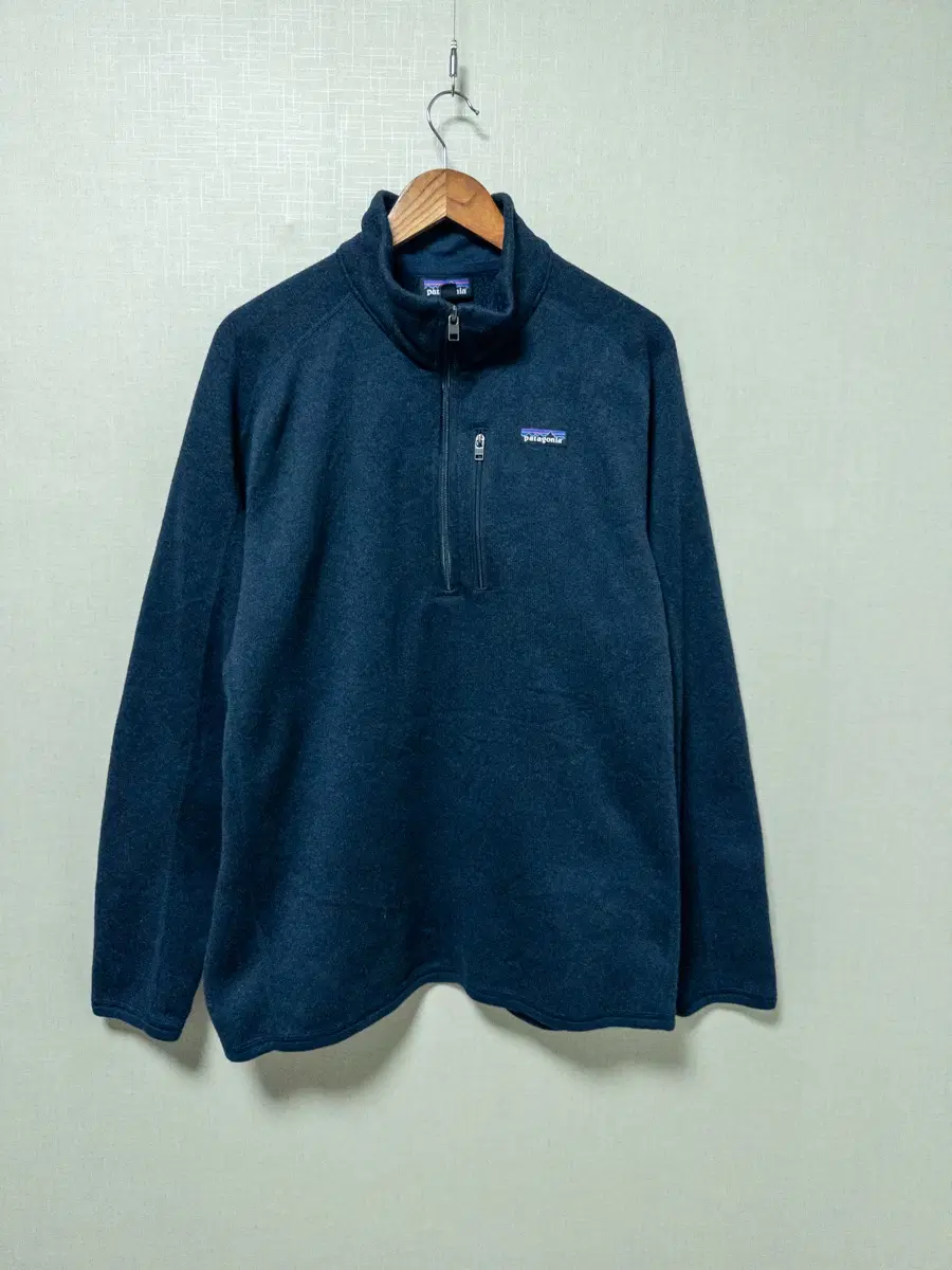 파타고니아 기모 반집업 후리스 네이비 (XL) S328