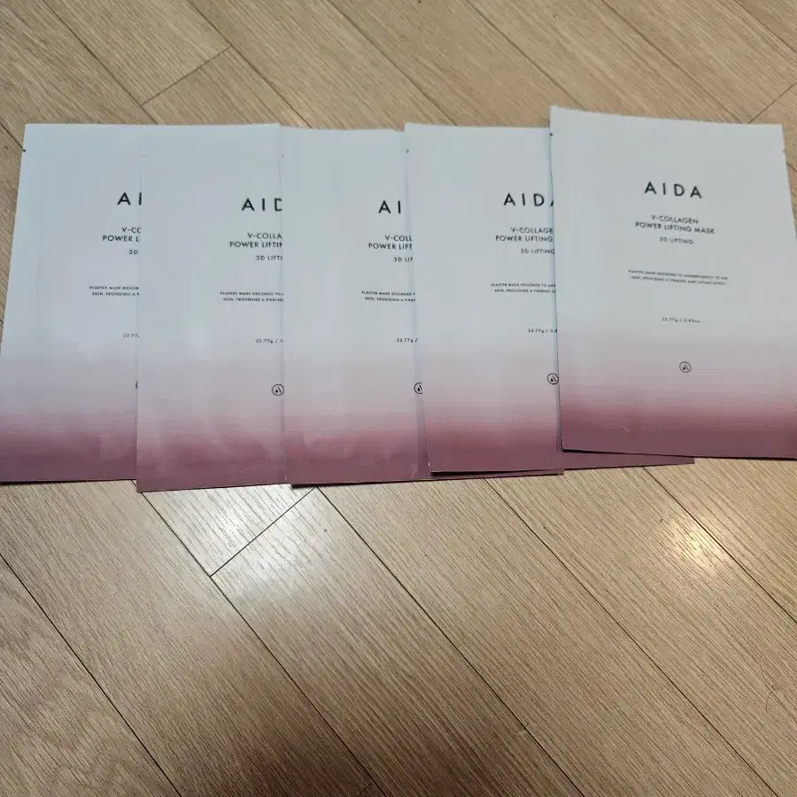 AIDA V-콜라겐 파워 리프팅 마스크 5개