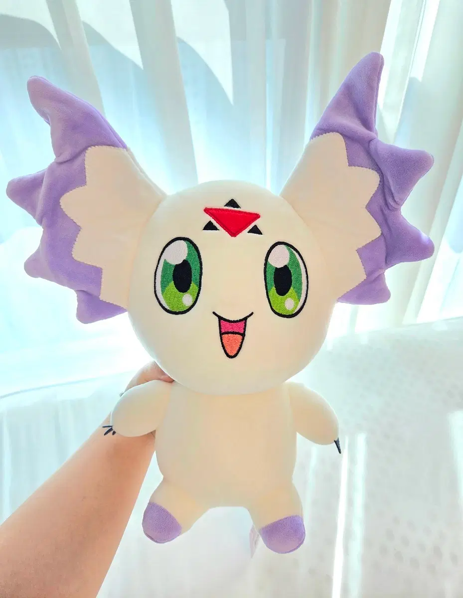 (새상품 정품) 디지몬 동글몬 중형 인형 (27cm)