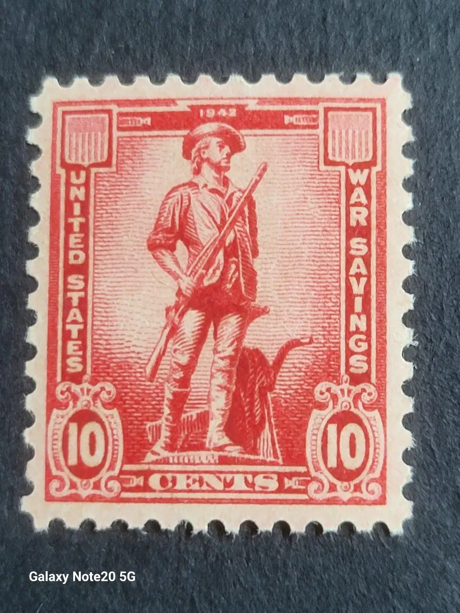 (미국우표)1942년 미국전쟁 저축우표United Stares War Savings Stamp