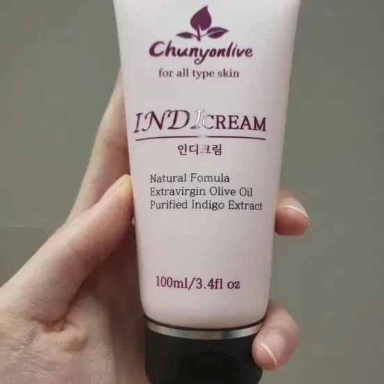 천연라이브 인디 크림 100ml
