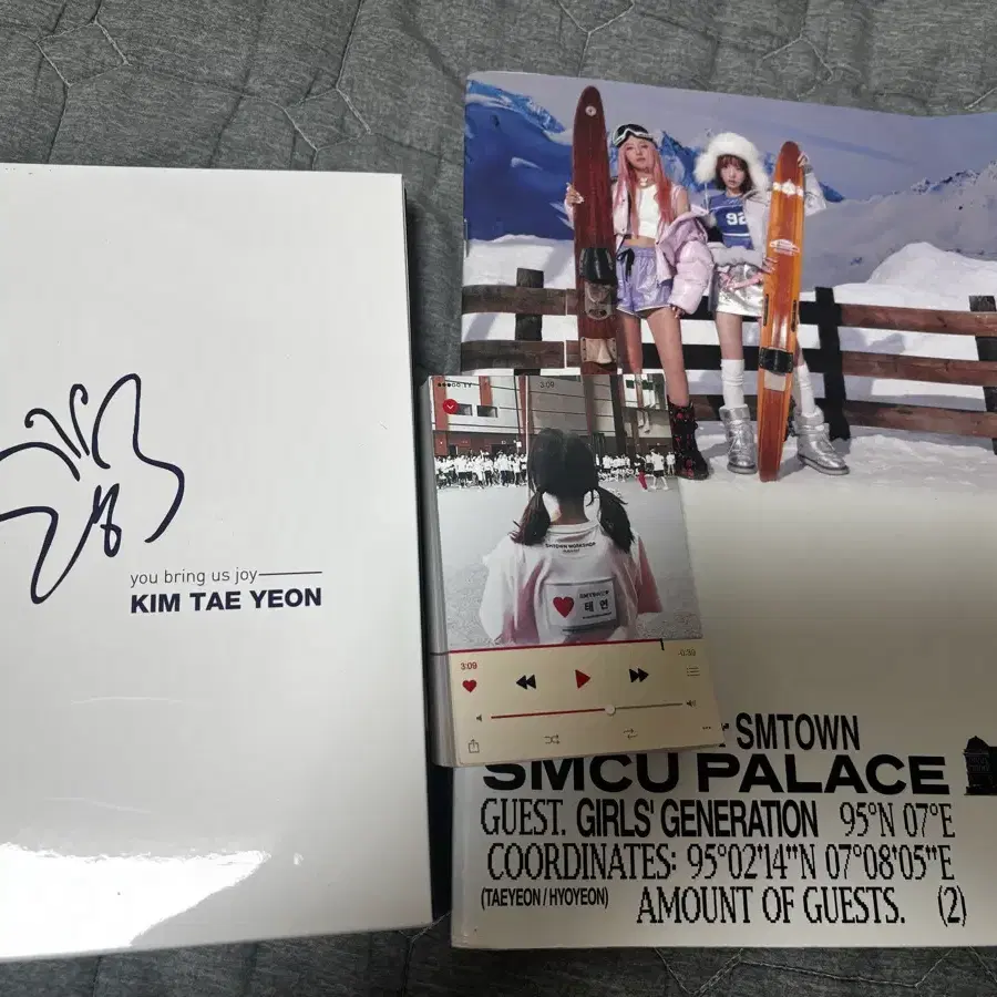 태연 팬페이지 DVD& 태연효연 앨범