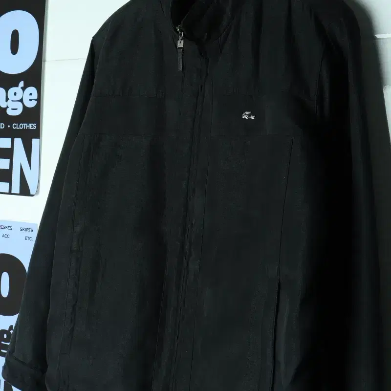 (L-XL) 라코스테 집업 바람막이 점퍼자켓 00S 에이징-H39994