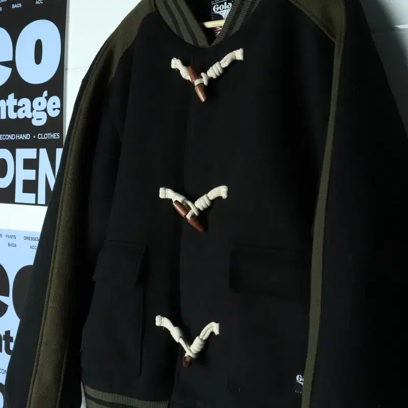 (L-2XL) 골라 집업 바람막이 점퍼자켓 더플 누빔 떡코-H39995