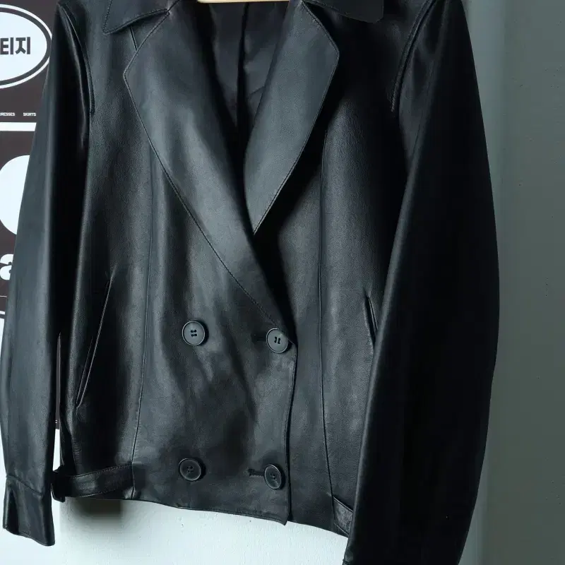 W(L-XL) 로보 집업 바람막이 점퍼자켓 부분이염 램스킨-H40009