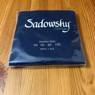 새상품 사도우스키 Sadowsky 4현 일렉 베이스 줄 SBS45 Blue