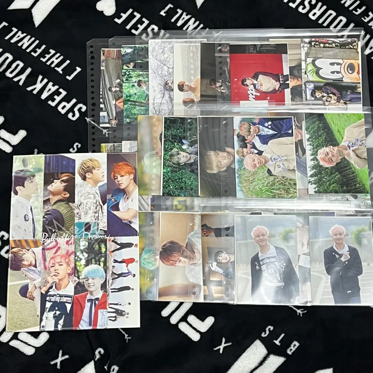 방탄 버터플라이드림 전시회 굿즈 인화사진 BTS BUTTERFLY DREAM EXHIBITION LIVE PHOTO POCA