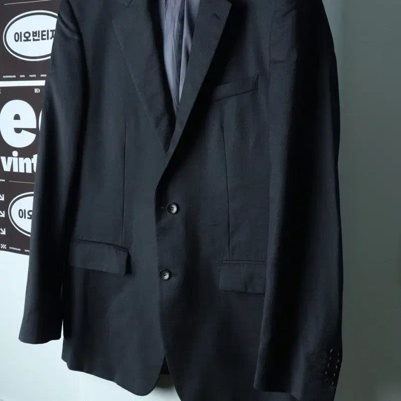 (2XL) 솔리드옴므 집업 바람막이 점퍼자켓 빅사이즈 정장-H40024
