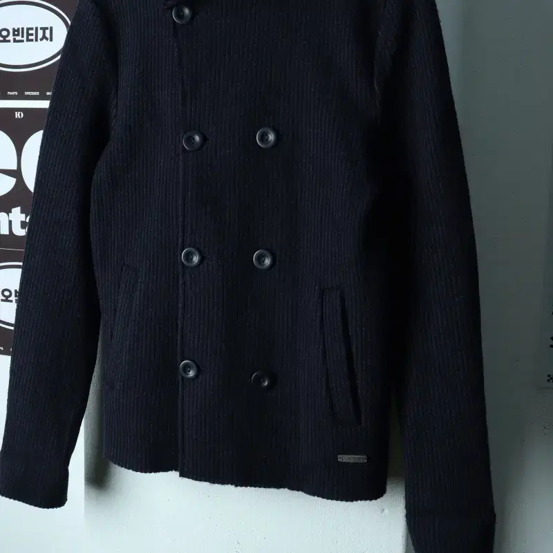 (S-M) DKNY 디케이앤와이 도나카란 집업 바람막이 울-H40026