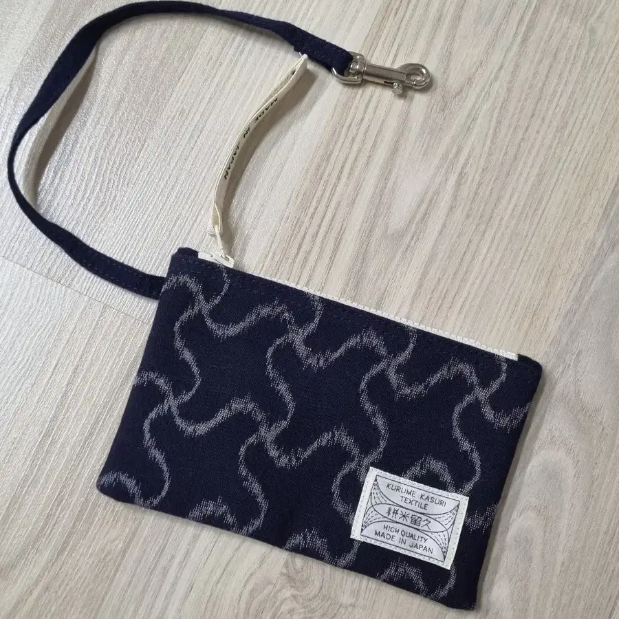 kurume kasuri textile 파우치