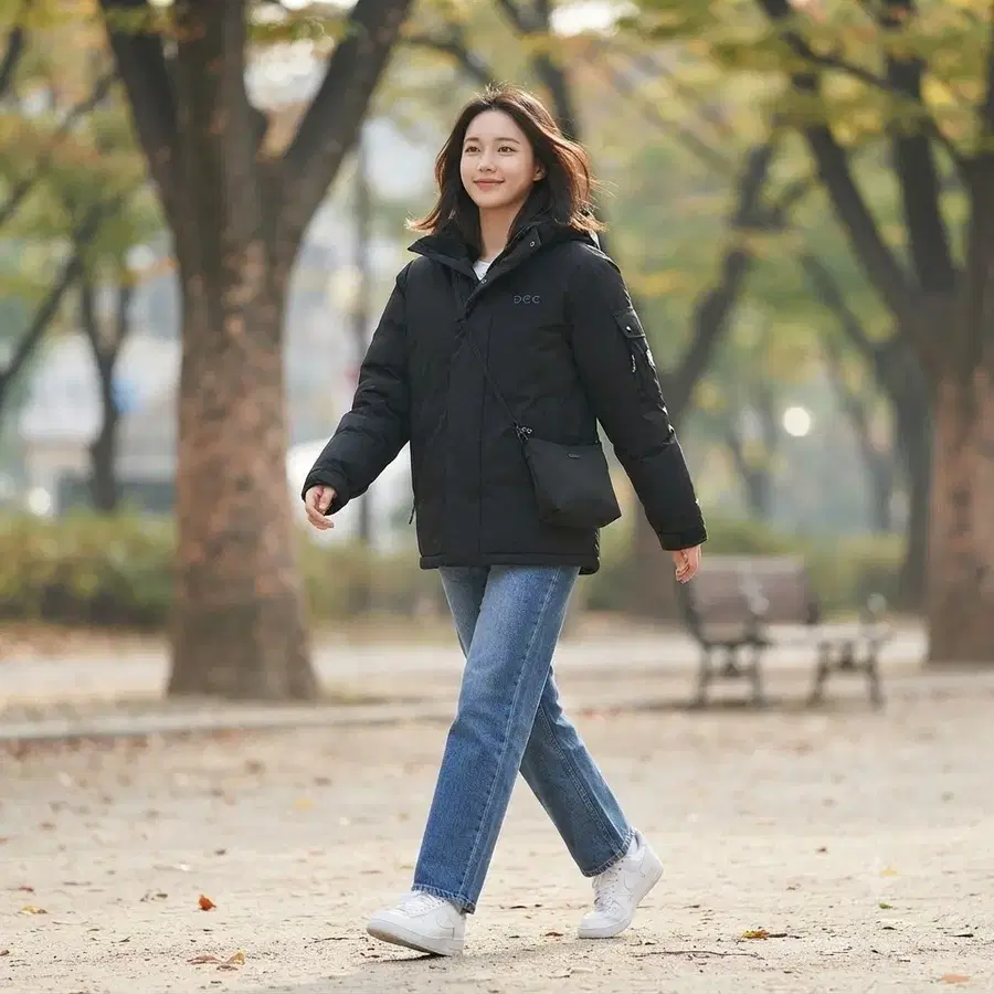 [블랙야크 BCC] 부스터 후드 덕다운 자켓 85 / XS 블랙 숏패딩 패딩점퍼여성용적합