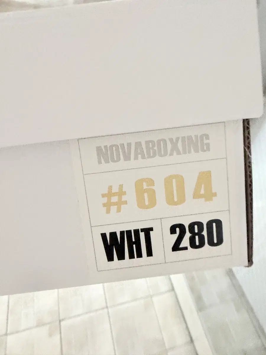 노바복싱화 WHT 280 #604