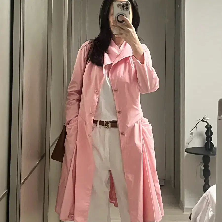 이태리 에르마노 설비노 트렌치 코트 66