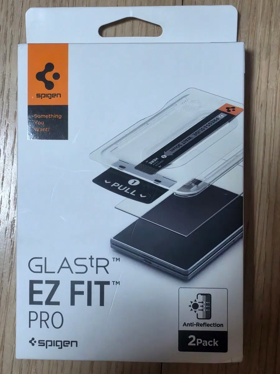 슈피겐 갤럭시 Z폴드8 저반사 강화유리 EZ FIT PRO 2매 새제품