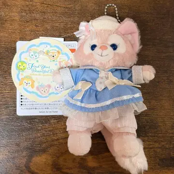 파인드 유어 뷰티풀 블루 리나벨 인형 배지 도쿄 디즈니