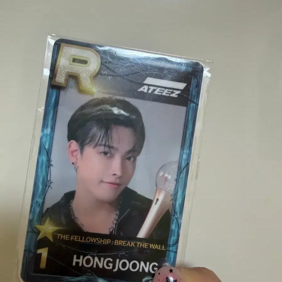슈스티즈 슈퍼스타 에이티즈 홍중 포카 ATEEZ HONGJOONG PC
