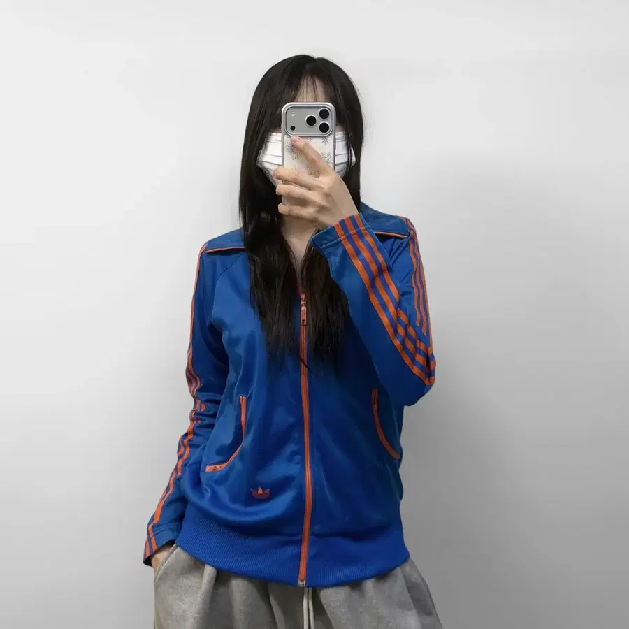 아디다스 브라질 트랙탑 져지 블루