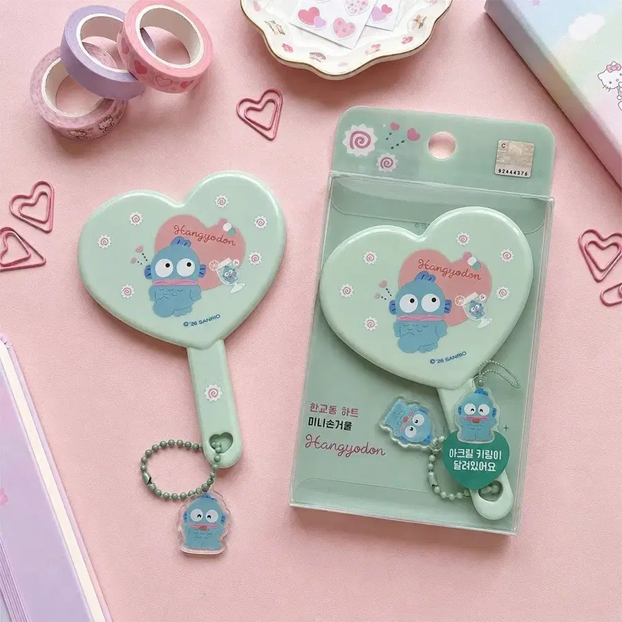 [예약] 산리오 하트 미니 손거울