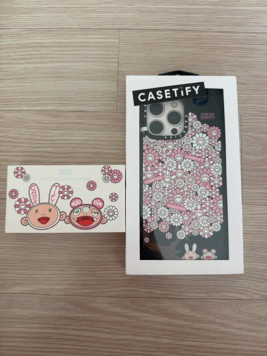 CASETiFY 무라카미 타카시 플라워 아이폰 케이스 16pro 맥스