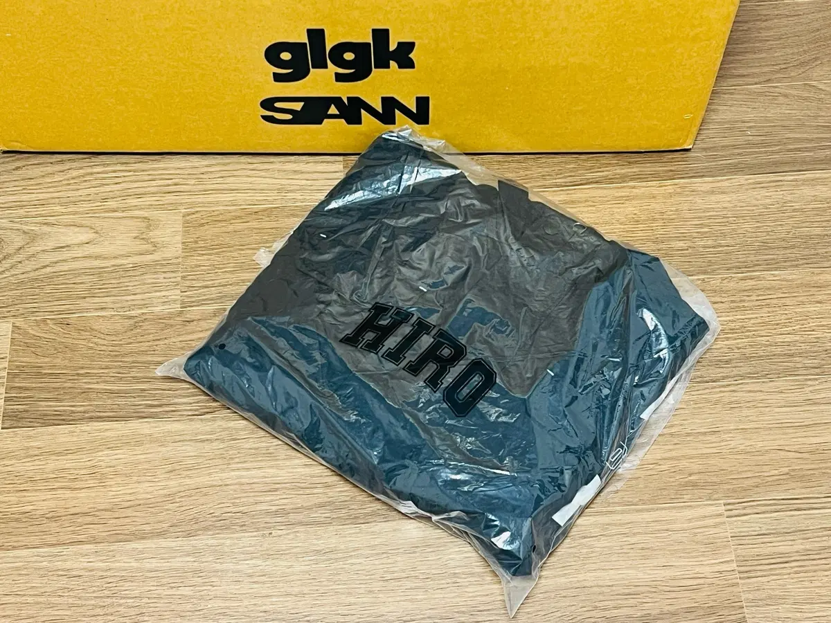 히로 블랭크 윈드브레이커 자켓 블랙 130