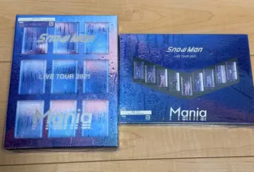 Snow Man LIVE TOUR 2021 Mania 초회반 일반반 세트