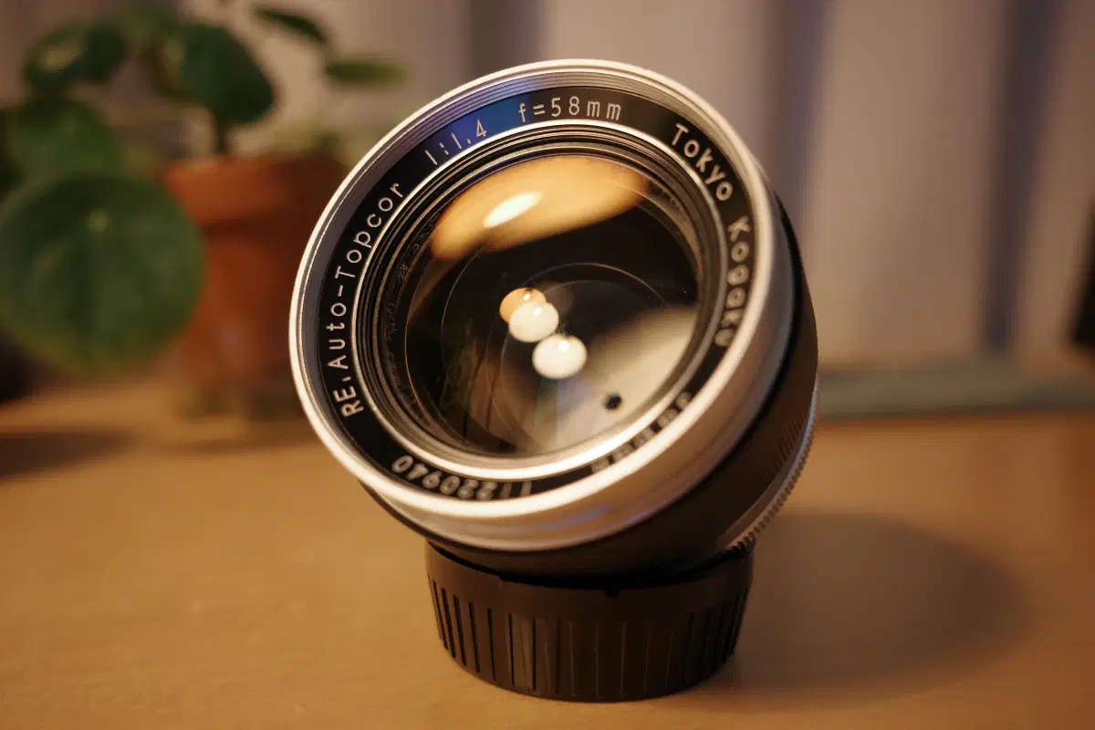 올드렌즈 Topcor 58mm F1.4