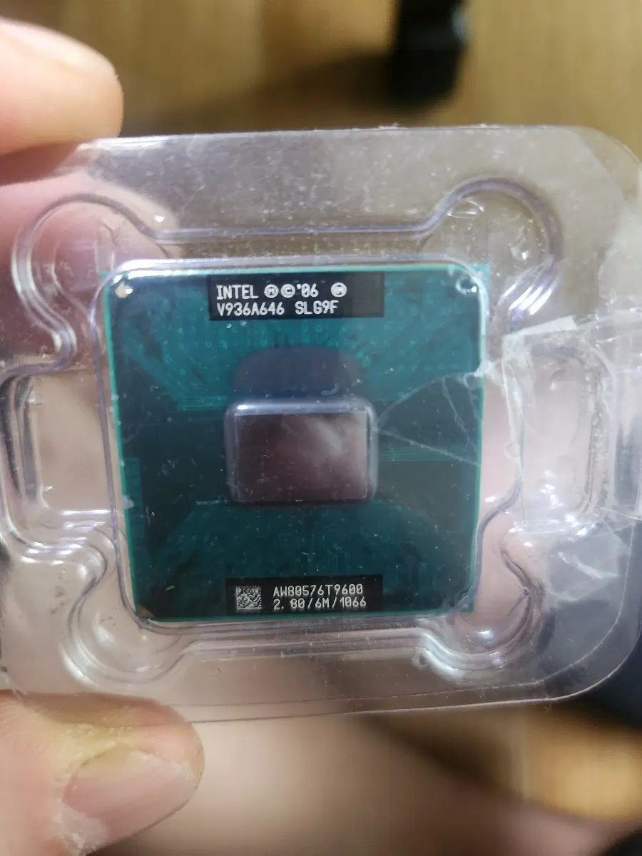 인텔 코어2듀오 T9600 노트북 CPU