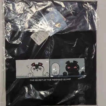 3XL 새상품 UNIQLO 영화 치이카와(먼작귀) 콜라보 여성용 반팔 티셔츠 세이렌