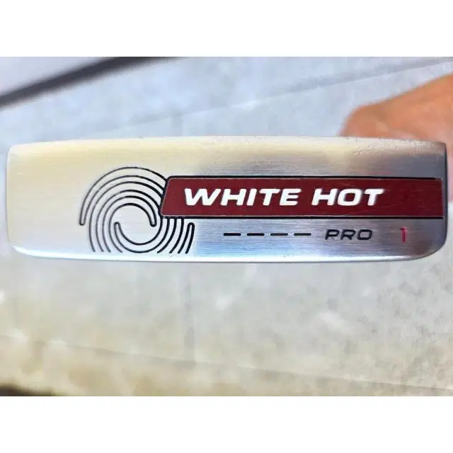오딧세이 WHITE HOT PRO 1번 34인치 정품 퍼터, 커버유