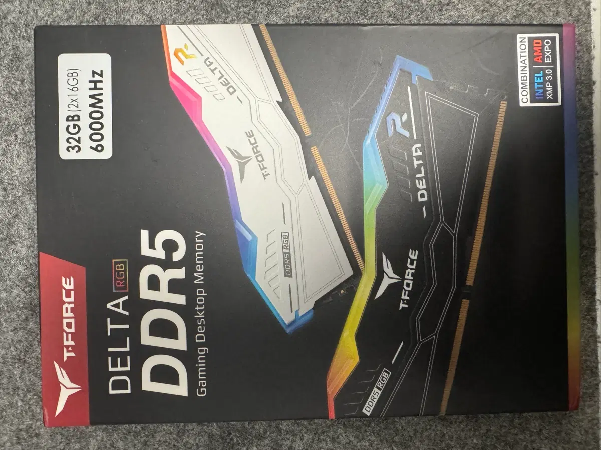 T-FORCE DDR5 32GB 6000MHz 게이밍 메모리